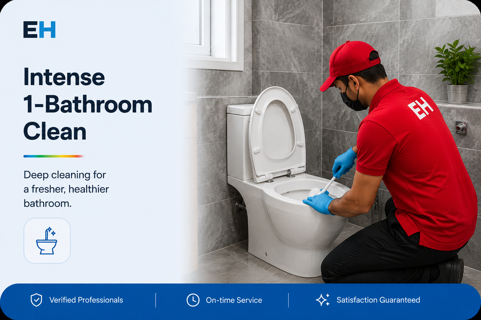 Intense Bathroom Clean