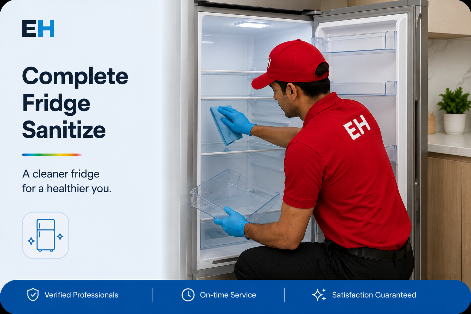 Complete Fridge Sanitize